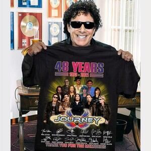 48 Years Jorney Signature Fan Shirt